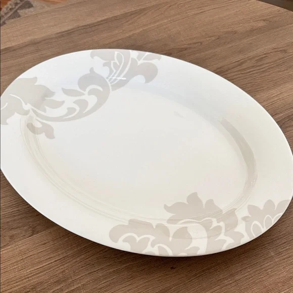 Martha Stewart Lisbon Oval Serving Tray - Picture 1 of 5